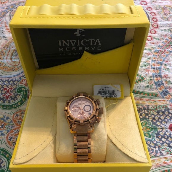 Rose Gold Invicta ladies watch, “Reserve Collection” - Picture 2 of 5